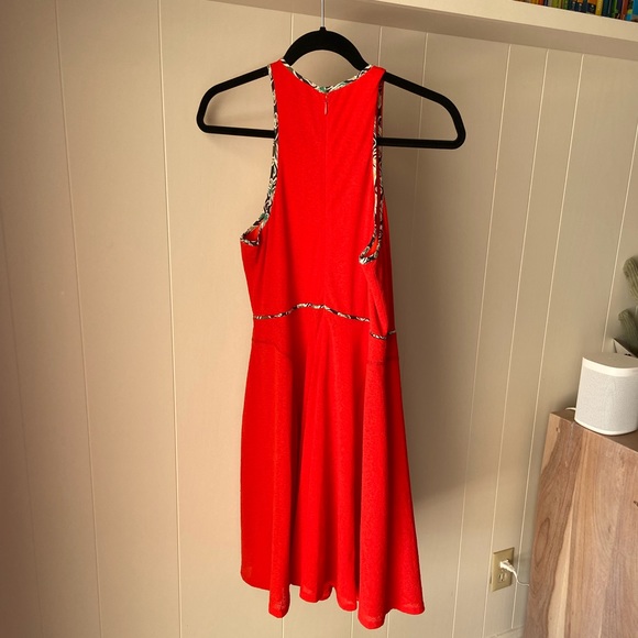 Red halter dress - Picture 2 of 2